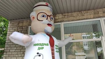 Глава ДНР проинспектировал работу медицинского патруля Здоровье в Петровском районе Донецка