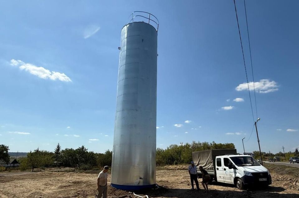 В Макеевке готовятся к запуску двух водонапорных башен по 100 м3 воды каждая