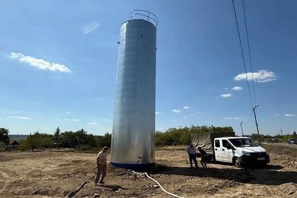 В Макеевке строят третью водонапорную башню для улучшения водоснабжения