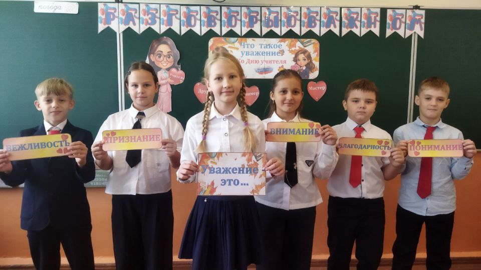 Что такое уважение? Ко Дню учителя