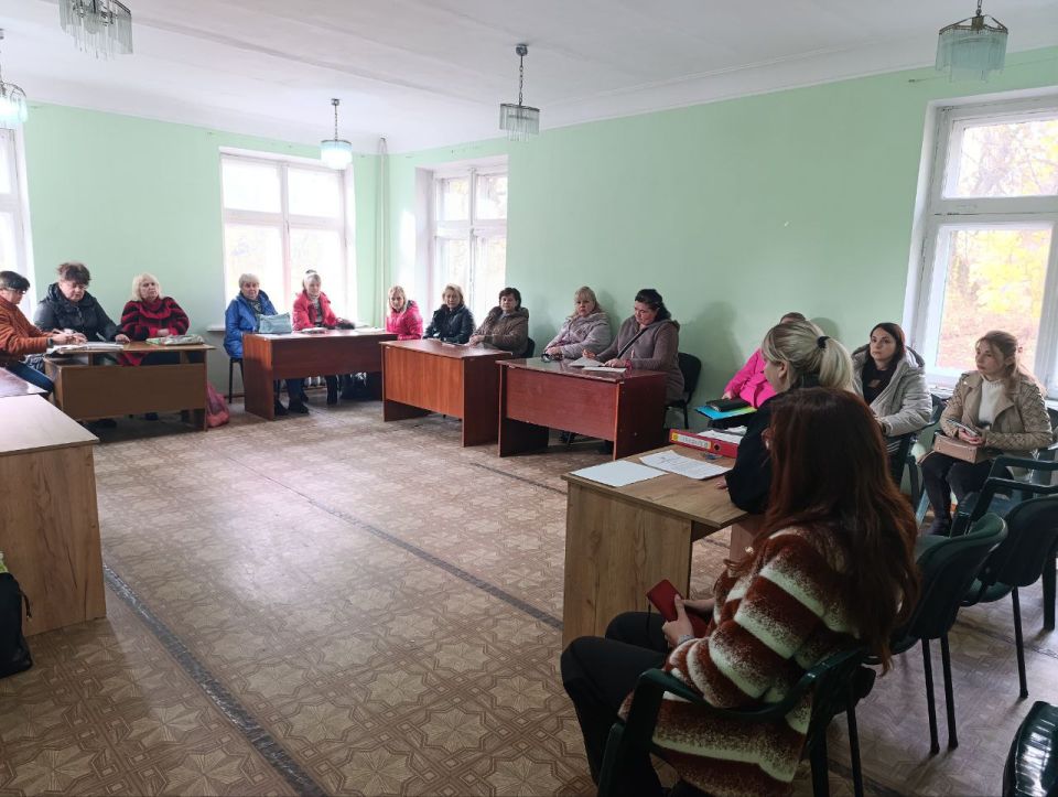 Сегодня, 29 октября, спикер Светлана Федирко провела встречу по адресу: г. Макеевка, ул. 301 Донецкой Дивизии, 4