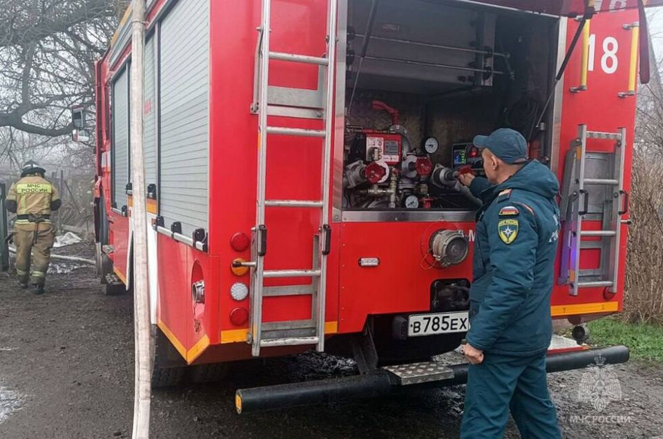 На пожаре в Макеевке погибла 86-летняя женщина