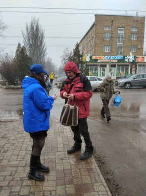 Сегодня, 20 февраля в Червоногвардейском районе прошла акция «Россия и Донбасс - вместе навсегда!», посвященная признанию Донецкой Народной Республики Российской Федерацией