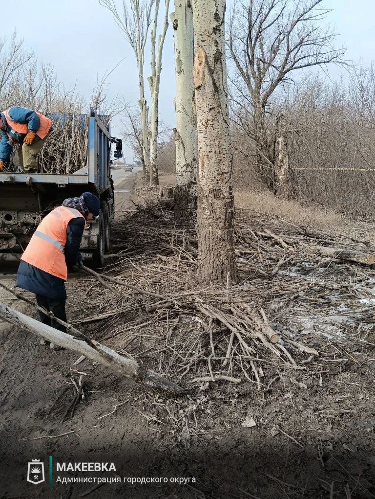 Выполненные работы коммунальными службами 24 февраля
