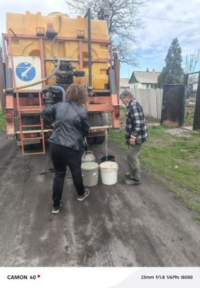 Валентина Харлашка: Сегодня провела мониторинг подвоза воды на территории Горняцкого внутригородского района