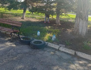 Сегодня, 16 апреля, предприятия, организации и учреждения Кировского внутригородского района города Макеевки продолжают работы по наведению санитарного порядка