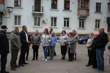 Валерий Скороходов провел сход жителей Центрально-Городского района Макеевки