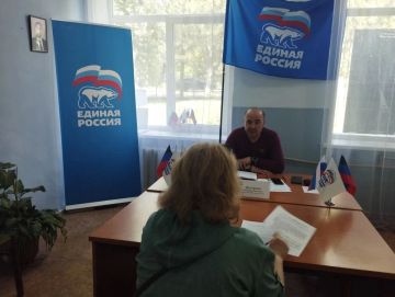 Сегодня, З июня, в общественной приемной Партии «Единая Россия» Кировского района города Макеевки, состоялся прием граждан депутатом Макеевского Городского Совета Донецкой Народной республики Александром Подгорным