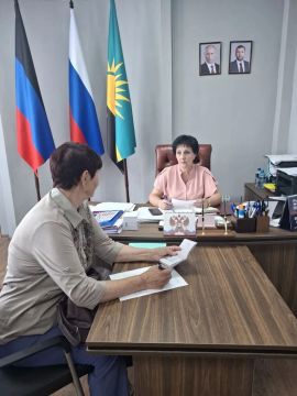 Провела личный прием граждан в Администрации городского округа Макеевки