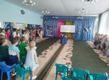 В рамках Дня памяти детей-жертв войны в Донбассе в ГБДОУ "ДЕТСКИЙ САД № 186 Г.О. МАКЕЕВКА" проведено памятное мероприятие, чтобы почтить светлую память тех, чьи жизни оборвала война