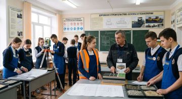 В школе № 89 г. Макеевки появится первый в Республике класс для подготовки дорожных специалистов