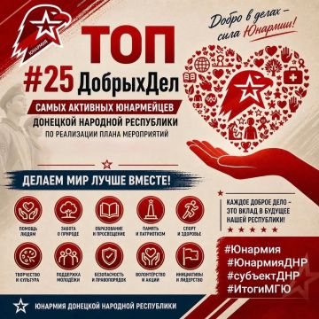 ТОП #ДобрыеДелаМГЮ #25ДобрыхДел