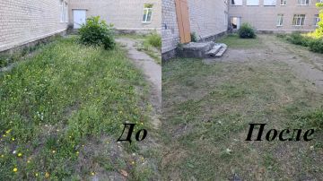 Сегодня, 4 сентября в Червоногвардейском внутригородском районе силами предприятий, учреждений и организаций выполнены работы по покосу карантинных трав по улицам Лескова, Малиновского, Черняховского и Ермощенко