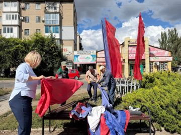 Сегодня, 7 сентября, в Кировском внутригородском районе, сотрудниками Управы Кировского внутригородского района Администрации городского округа Макеевка Донецкой Народной Республики, при участии индивидуального...