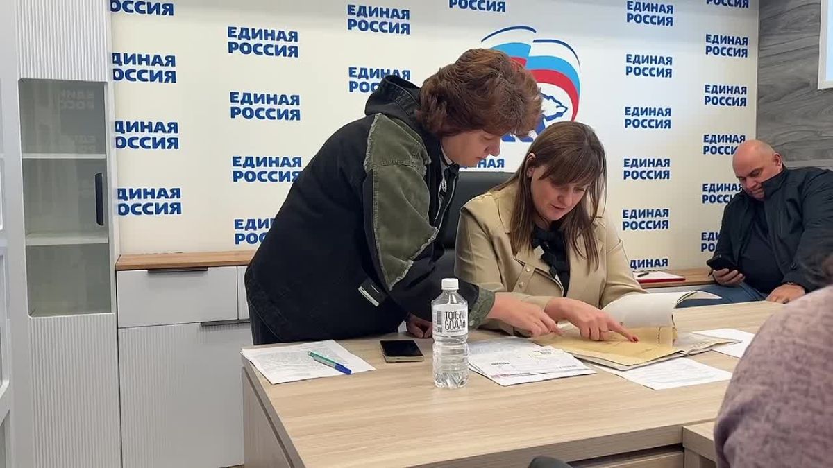 Провела очередной приём жителей